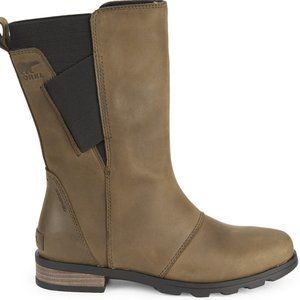 Sorel Emelie Waterproof Leather Mid-Calf Boots
